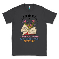 Smoke a well read woman is a dangerous creature Classic Tee - MaliasSmallBusiness