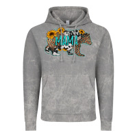 Cloud Rock mama bear sunflowers leopard cowhide mother's day Vintage Hoodie - Jasminsmagicworld