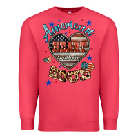 Cardinal American heart southern soul Premium Sweatshirt - HowdyJamesFarm