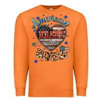 Carrot American heart southern soul Premium Sweatshirt - HowdyJamesFarm