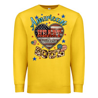 Lemon American heart southern soul Premium Sweatshirt - HowdyJamesFarm