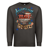 Smoke American heart southern soul Premium Sweatshirt - HowdyJamesFarm