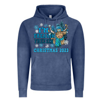 Vintage Denim i'm freakin freezin christmas 2023 Vintage Hoodie - NancyCooperArtShop