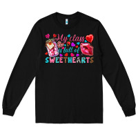 Black my class is full of sweethearts Long Sleeve Tee - NancyCooperArtShop