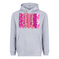 Heather Grey Cancer brushstroke Cancer Awareness Heavyweight Hoodie - HowdyJamesFarm