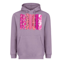 Lavender Cancer brushstroke Cancer Awareness Heavyweight Hoodie - HowdyJamesFarm