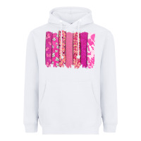 White Cancer brushstroke Cancer Awareness Heavyweight Hoodie - HowdyJamesFarm