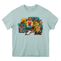 Arona western Truck with gnomes Heavy Core Tee - HRA Design Shop