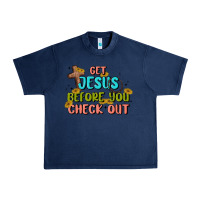 Navy get jesus before you check out Urban Heavy Tee - MaliasSmallBusiness