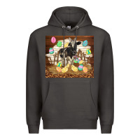 Smoke cow and chick easter Premium Hoodie - TumblerDesignByShophia