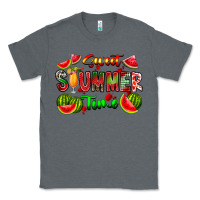 Charcoal Heather summer time Classic Tee - CowhideDigitalArt