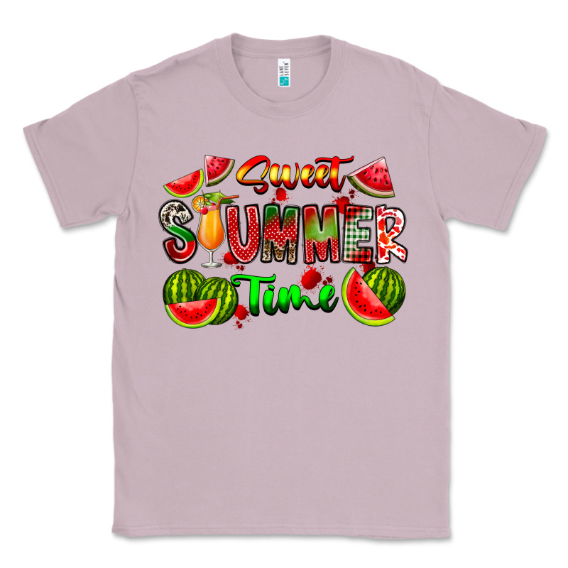 Summer Time Classic Tee by CowhideDigitalArt | Teevron