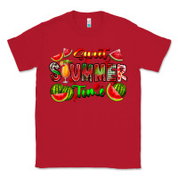 Red summer time Classic Tee - CowhideDigitalArt