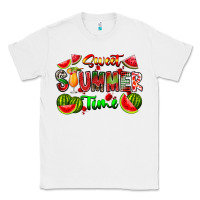 White summer time Classic Tee - CowhideDigitalArt