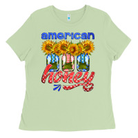 Matcha american honey sunflower mason jar Ladies Tee - HRA Design Shop