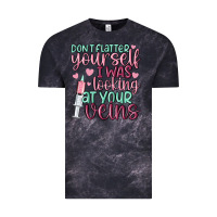 Cloud Black don't flatter yourself i was looking at your veins Vintage Tee - MaliasSmallBusiness