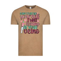 Vintage Coffee don't flatter yourself i was looking at your veins Vintage Tee - MaliasSmallBusiness