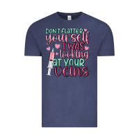 Vintage Denim don't flatter yourself i was looking at your veins Vintage Tee - MaliasSmallBusiness