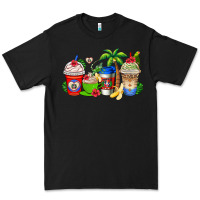 Black dominican republic coffee cups Premium Tee - AdoDesignShop