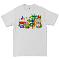 Dove Grey dominican republic coffee cups Premium Tee - AdoDesignShop