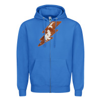 True Royal Cowhide Patterned Lightning Zipper Hoodie - Bettercallsaul