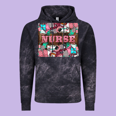 Nurse Vintage Hoodie Designed By Lillyallendesigns
