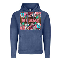 Vintage Denim Nurse Vintage Hoodie - LillyAllenDesigns