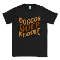 Black doggos over people Classic Tee - MaliasSmallBusiness