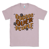 Lilac doggos over people Classic Tee - MaliasSmallBusiness