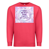 Cardinal it hurts to bite my tongue Premium Sweatshirt - TumblerDesignByShophia