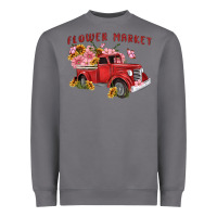 Storm flower market Heavyweight Sweatshirt - MaliasSmallBusiness