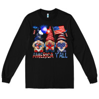 Black America yall Long Sleeve Tee - NancyCooperArtShop