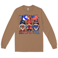 Toasted Coconut America yall Long Sleeve Tee - NancyCooperArtShop