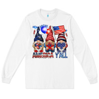 White America yall Long Sleeve Tee - NancyCooperArtShop