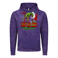 Cloud Purple christmas character hand physician assistant Vintage Hoodie - NancyCooperArtShop