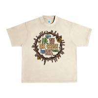 Sandshell when he was one the cross i was one his mind Urban Heavy Tee - MaliasSmallBusiness