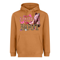 Meerkat Give Cancer the boot Cancer Awareness Heavyweight Hoodie - HowdyJamesFarm