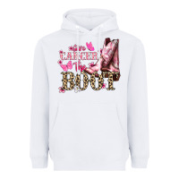White Give Cancer the boot Cancer Awareness Heavyweight Hoodie - HowdyJamesFarm