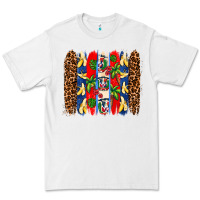 White dominican republic brushstrokes Premium Tee - AdoDesignShop