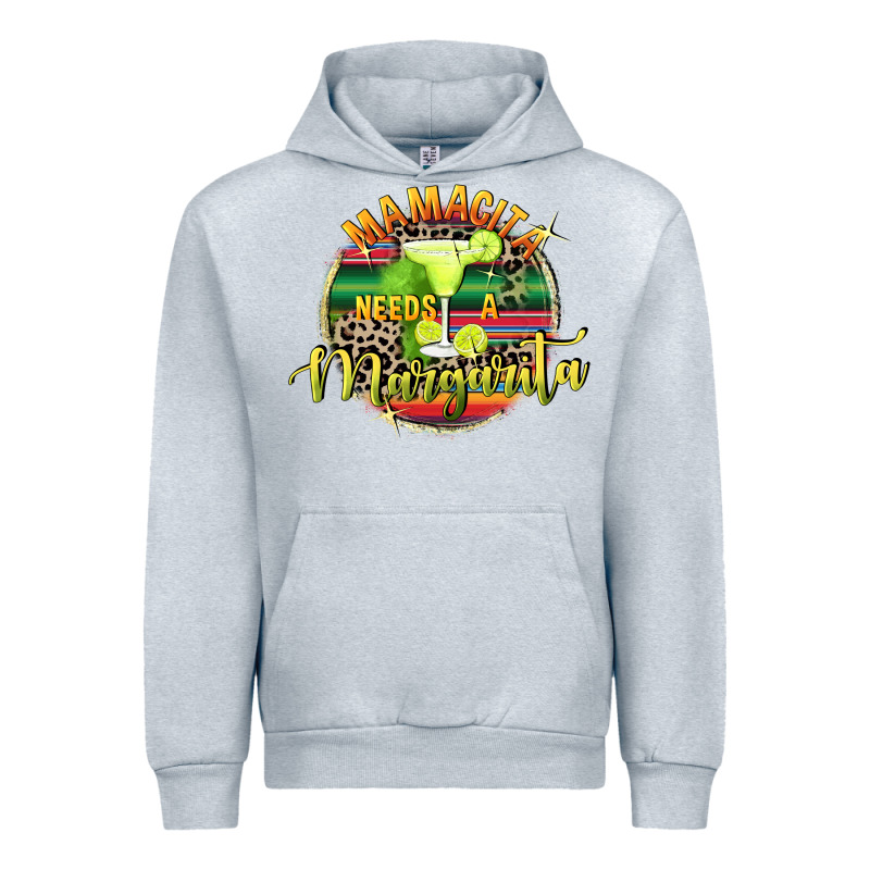 Mamacita Needs A Margarita Mother's Day Urban Hoodie by FaDigitalArtStudio | Teevron
