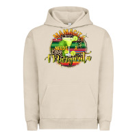 Pigment French Oak Mamacita needs a margarita Mother's Day Urban Hoodie - FaDigitalArtStudio