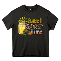Asphalt sweet summer time pineapple Heavy Core Tee - RacoonDesign