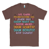 Chestnut let them Classic Tee - MaliasSmallBusiness