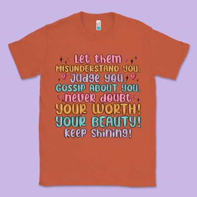 Let Them Classic Tee Designed By Maliassmallbusiness
