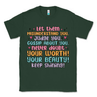 Sports Green let them Classic Tee - MaliasSmallBusiness