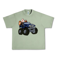 Oil Green easter sports Urban Heavy Tee - MaliasSmallBusiness