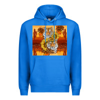 True Royal tigers with scratches Premium Hoodie - TumblerDesignByShophia