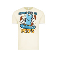 Vintage Arctic skateboard bunny Vintage Tee - MaliasSmallBusiness