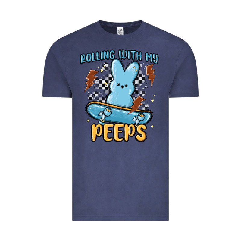 Skateboard Bunny Vintage Tee by MaliasSmallBusiness | Teevron