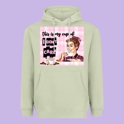 Retro Housewife Heavyweight Hoodie Designed By Tumblerdesignbyshophia